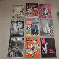 filmprogrammer-gamle-danske-biograffilm-DonOlsenkommertilbyen-Møllegården-Morten-Koch-Mosekongen